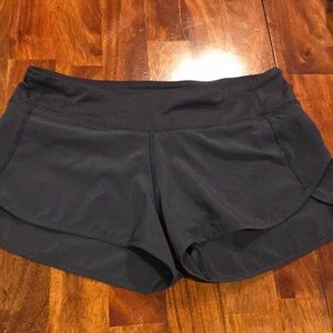 Lululemon speed shorts